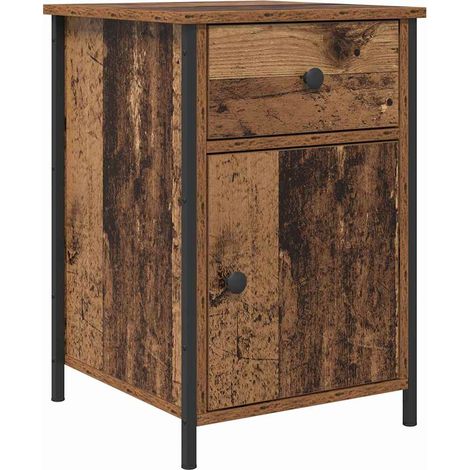 Maison Exclusive - Armadio da Notte con cassetto Legno vecchio 40 x 42 x 60 cm