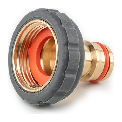 Wasserhahnanschluss IG 3/4" aus Messing Messinganschluss für Schlauch und Bewässerungssystem Innengewinde BRASS SOFT BR-S2195