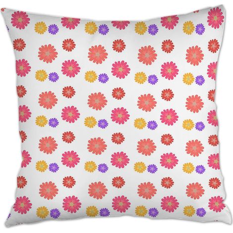 Housse de coussin carrée standard 45x45cm anti-ride pour canapé fauteuil lit chaise décoratif de ferme (1/5)