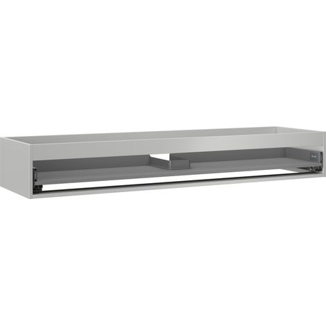 Mexen Box-A meuble sous-lavabo 160 cm, 1 tiroir, gris mat - 91AX0-1600-235-1-62 (1/4)