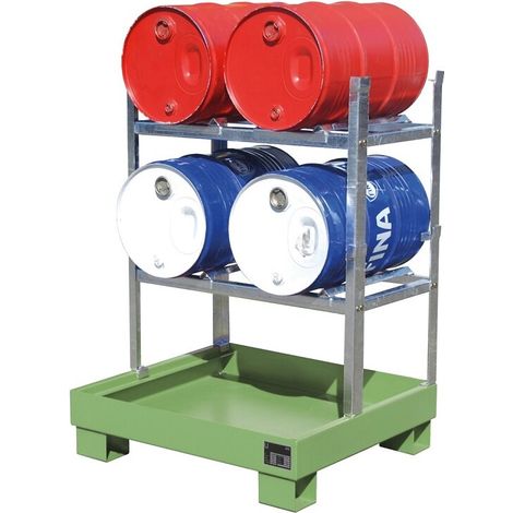 Abfüllstation für 4x 60 Liter Fässer