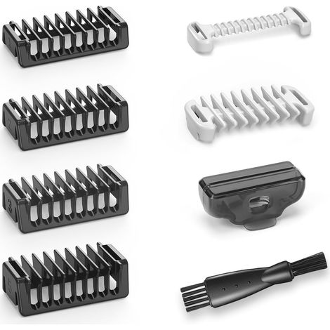 1/2/3/5-mm-Aufsteckkämme für OBlade, 6 Stück 3-mm-Intimpflegekamm mit 4 Trimmerkämmen für QP2734, QP2824, QP2520, QP2630 und QP6551 (1/5)
