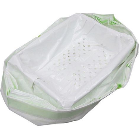 Grand Litter boîte Liners Nonstick Sifting Smooth Quick nettoyage Waste Bags avec Drawstring grand Poop sac (1/5)