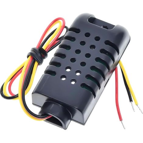 Capteur de Température et d'humidité Numérique Module Binghe Numérique Capteur, Capteur numérique capacitif de température et d'humidité Noir Capteur Compatible avec Arduino