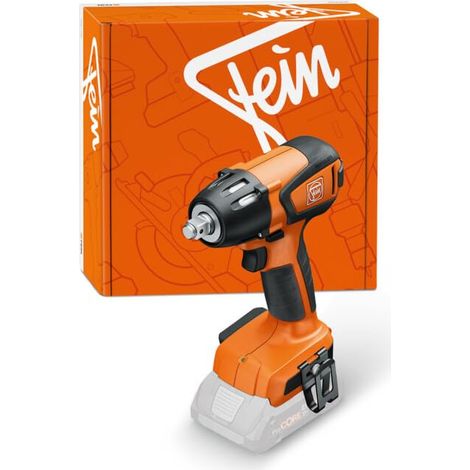 Fein ASCD 18-300 W2 AS - Atornillador de impacto inalámbrico (máx. 290 Nm, motor sin escobillas, ajuste electrónico de par con 6 niveles, soporte integrado para puntas y cinturón, compatible con