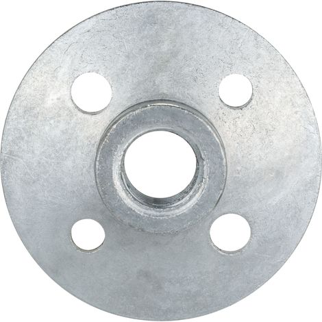 Bosch Professional 1 603 345 004 - Tuerca redonda con rosca de la brida M 14-180/230 mm (pack de 1), Plata (1/3)