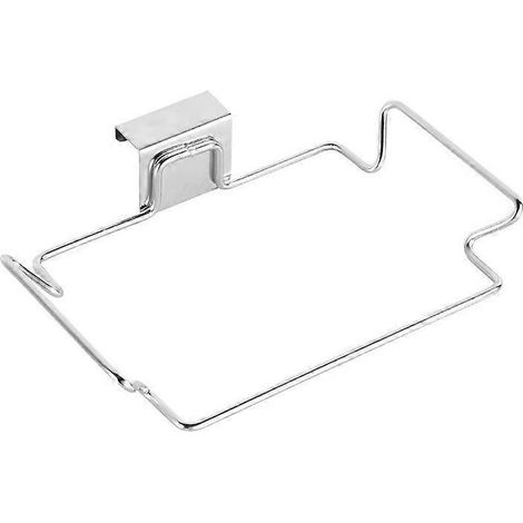 Égouttoir de cuisine en acier inoxydable, design compact gain de place pour évier, pratique et résistant pour ranger la vaisselle (1/5)