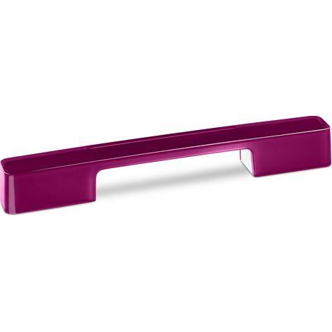Möbelgriff FENJA BA 160/192 mm magenta / weiß Junker Design inkl. Schrauben (1/4)