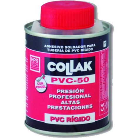 COLLAK 220250TP  Adesivo per saldatura PVC-50 pennello 250ml