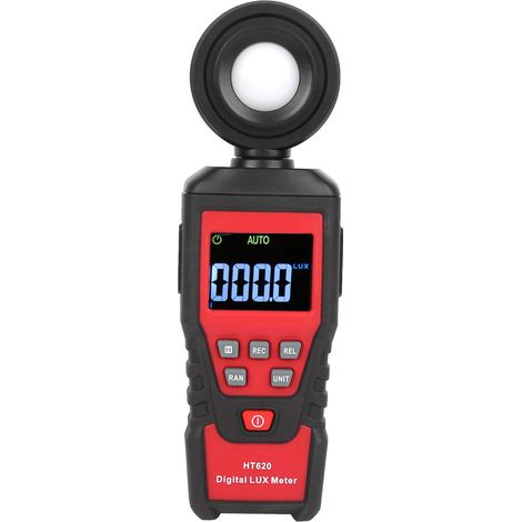 Digitales Lichtmessgerät, hochpräzises tragbares Luxmeter/Photometer HT620, 0–200000 Lux (1/5)