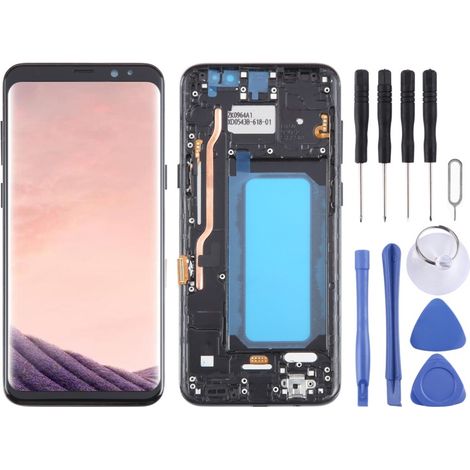 Compatible with the Samsung Galaxy S8+ SM-G955 TFT LCD touchscreen (with frame) (1/4)