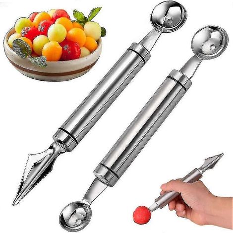 Obstschnitzwerkzeug, Obstausstecher, multifunktionales Küchengeschenk aus Edelstahl (1/5)