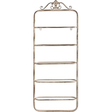 DKD Home Decor Botellero Métal Blanc 39x9.5x102.5 cm (1/4)