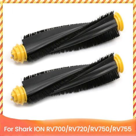 Lot de 2 brosses principales de rechange pour aspirateur robot Shark ION RV700/RV720/RV750/RV755. (1/5)