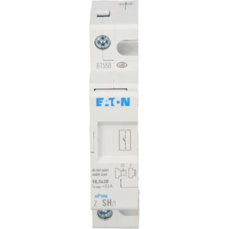 Interruptor fusible cilíndrico 1P 10x38mm Z-SH/1 263876