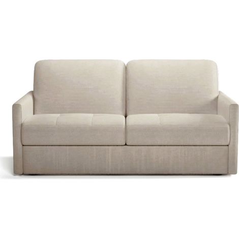 CALICOSY - Canapé 3 places convertible en tissu Matelas 14cm - COSENZA (1/5)
