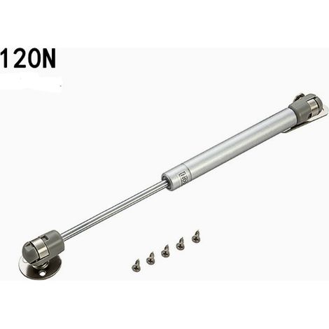2PCS 120N Vérin à Gaz Vérins Meuble Hydraulique Ressort Amortisseurs à Gaz Bras Pneumatique pour Levage de Porte Armoire Meuble Cuisine Placard