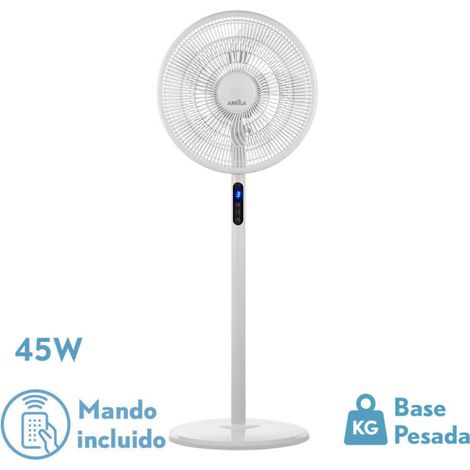 Ventilator de Standventilator icon blanc 3vel 45w 119x44x40 cm oszillierend 5asp.w/remote,timer