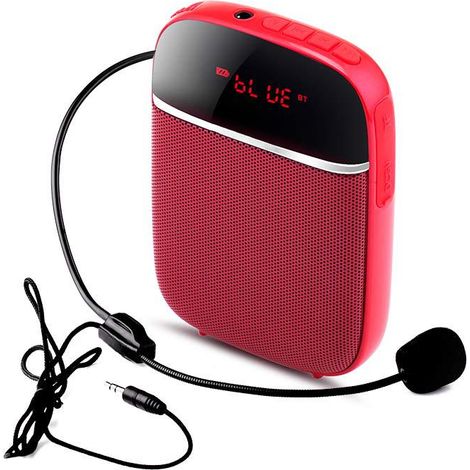 Irovami Amplificateur portable Little Bee – UHF Bluetooth, micro pédagogique – Idéal pour enseignement, conférence (1/5)