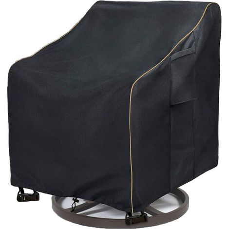 Fodere per sedia a sdraio girevole, impermeabili e resistenti, per mobili da esterno (84 x 89 x 98 cm) -Crezuo