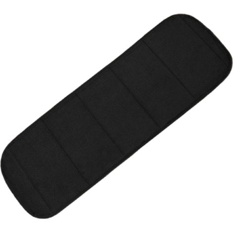 Coussin De Coude - Mousse à Mémoire De Forme 60x20 Cm - Pour Bureau Et Gaming - Noir (1/5)