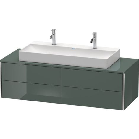 Meuble sous-vasque XSQUARE 400x1400x548mm Gris Doloaveci brillant (1/2)