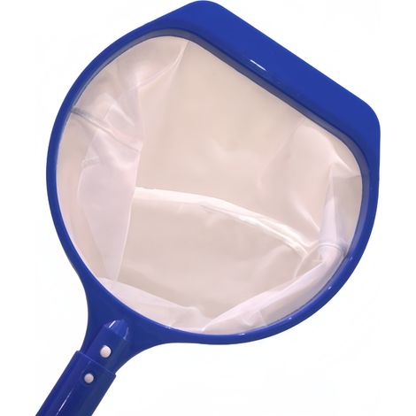 Épuisette de piscine manuelle ronde à mailles profondes de 24 cm (1/4)