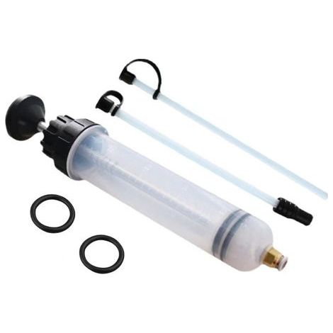 Extracteur de Liquide,200cc Seringue-Pompe de Transfert Pompe de Transfert Carburant Huile Aspiration Pompe D\'Aspiration D\'Huile Seringue à Huile pour Engrenages et Extracteur Liquide de Frein (1/5)