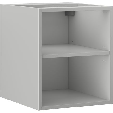 Mexen Box-A armario abierto con estante de 40 cm, gris mate - 91AX2-0400-470-0-62 (1/4)