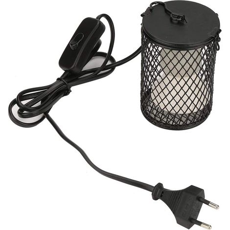Lampada riscaldante per rettili, lampada riscaldante per terrari per rettili (lucertole, draghi barbuti, polli, serpenti, tartarughe) (1/5)