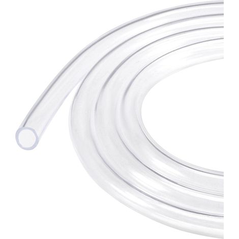 Tuyau en PVC transparent flexible et léger 11,5 mm x 15,5 mm x 3 m (1/5)