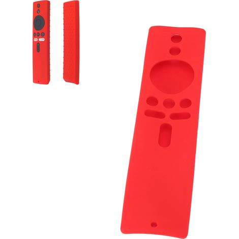 Coque de Protection Anti-Dérapante en Silicone pour Xiaomi Mi Box S et Mi TV Stick - Rouge