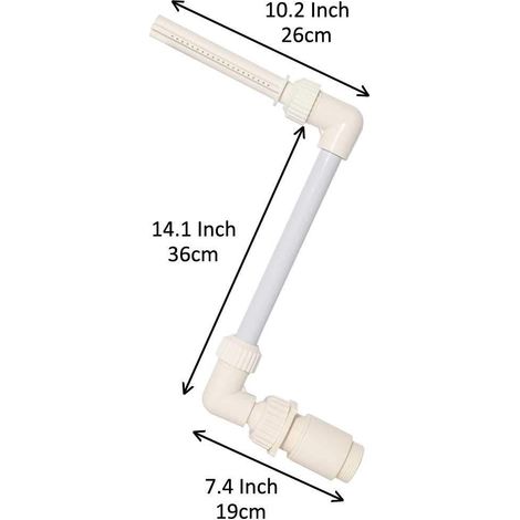 Accessoires de piscine petite fontaine à cascade-263619cm,1pc (1/4)