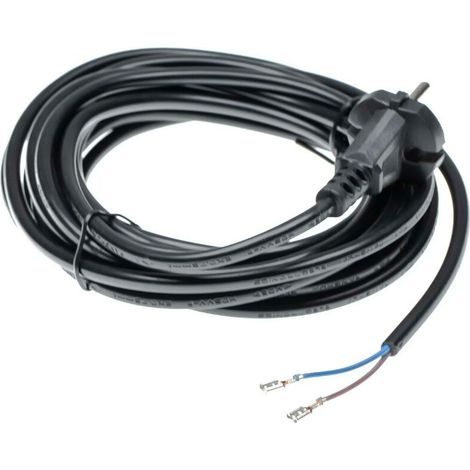 Universelles Netzkabel für Staubsauger – 6 m Länge – Kompatibel mit Kärcher, Siemens und Miele – 1000 W Leistung für effiziente Reinigung