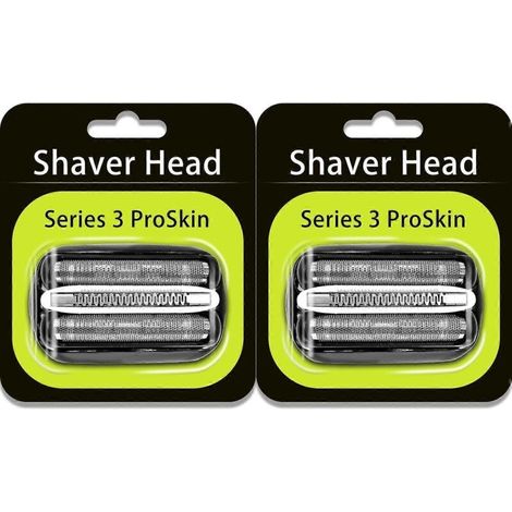 Têtes de rasage de rechange Braun Series 3 32B, têtes de rasage Braun S3 (2 pièces)