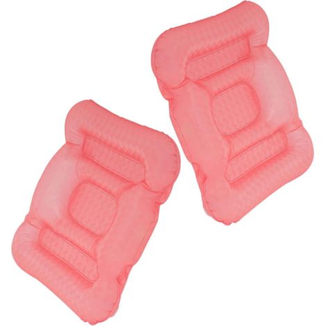 2 Pièces Coussin De Bain à Remplissage Eau Siège Gonflable Accessoire pour Bain Et Spa