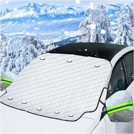 Magnetische Anti-Frost-Windschutzscheibenabdeckung 186 x 120 cm – Universeller Schutz vor Schnee, UV-Strahlung und Staub – Faltbare Autoabdeckung (1/5)