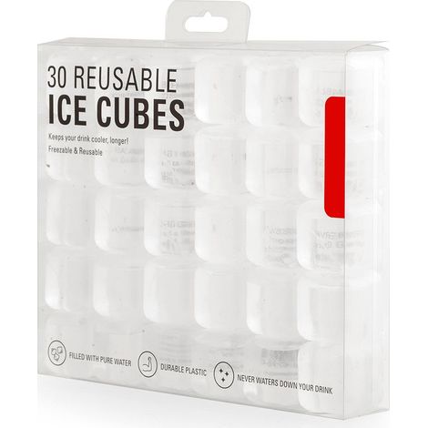 Lot de 30 glaçons réutilisables - Kooduu - syn-ice-30