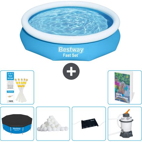 Bestway Bestway Fast Set Ronde - 305x66 cm - 7-pièces S12 (1/5)