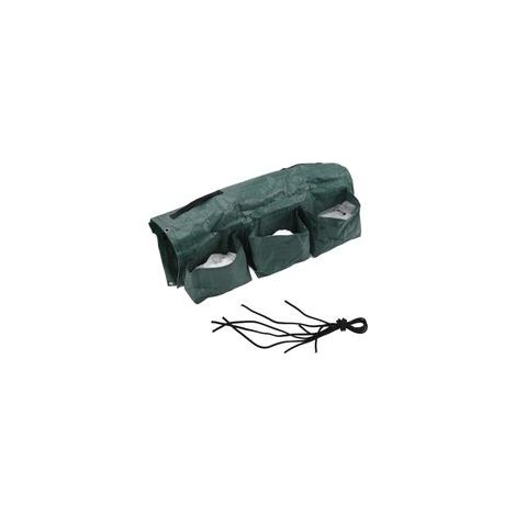 Sac de culture suspendu pour plantes, jardinière verticale murale, accessoires de jardin pour cour, clôture, balustrade, balcon (1/5)