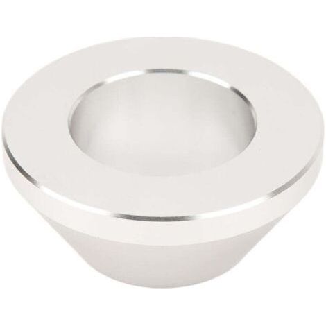 Manual tire changer centering cone, aluminum wheel balancing retaining cone for 1.67" diameter center post for car and truck