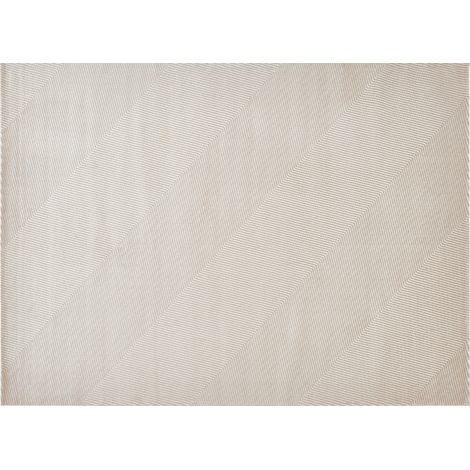 Tapis beige et blanc motif chevron 160 x 230 cm HERRING (1/5)