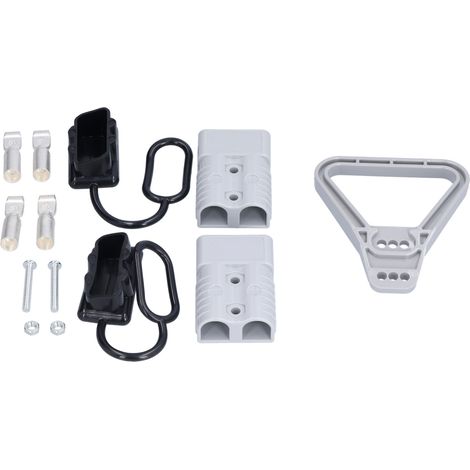 Connecteur de charge rapide 175 A pour outil électrique sans fil 600 V, gris (1/5)
