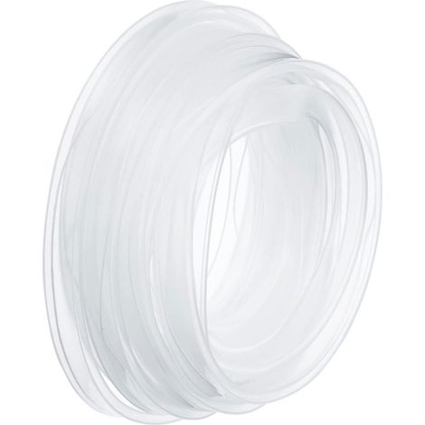 1 pc Silicone Tube Manchon, Caoutchouc LED Tube Bande Étanche Anti-poussière Housse, pour Bureau, Maison (Transparent, pour 10 mm Large Bande, 5 m Longueur) (1/5)