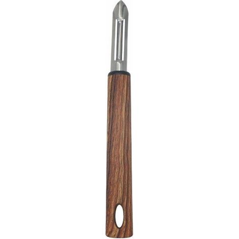 SVUOTA ZUCCHINE ACCIAIO INOX MANICO LEGNO
