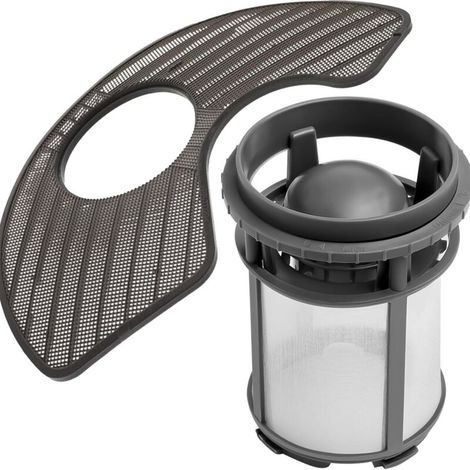 Compatible avec les lave-vaisselle Whirlpool/Kenmore : filtre de pompe W10872845 + tamis WPW10463906, accessoires de filtration haute efficacité en 2 pièces pour usage domestique. Pièces de rechange. (1/4)