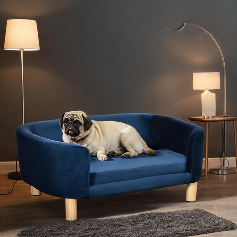 Couchage pour chien en polyester Birke 86 x 55 x 33 cm (1/5)