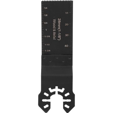 Lame De Coupe Métal Bois - 28 mm - Pour Multitools À Oscillation - Universelle - 10 Pièces (1/5)