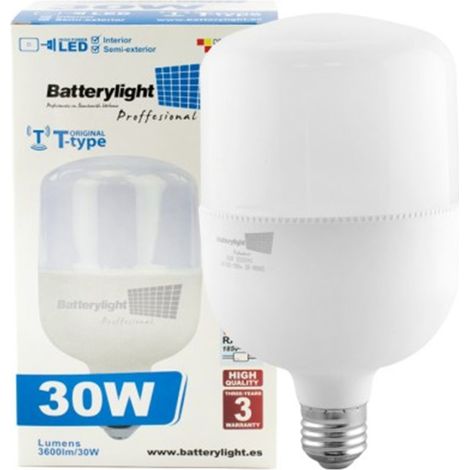 Ampoule LED 30W 3600 lumens E-27 A lumière chaude 3200K lumière 50 000 heures - VIVID (1/5)