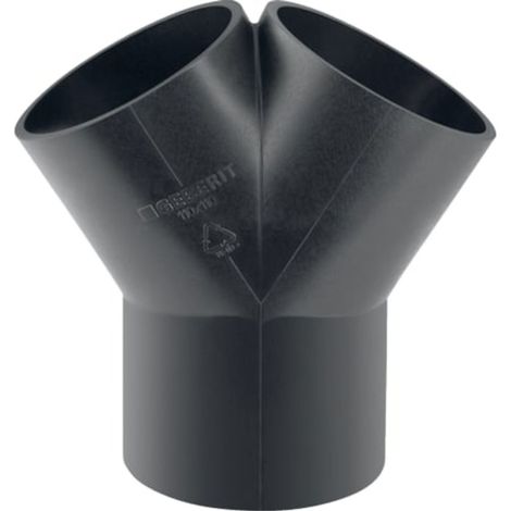 Geberit PE Hosenabzweig 2 x 30°,  DN 56 / 56, 363.465.16.1